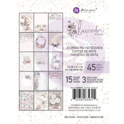 634315 Journaling Note Cards 7.62 x 10.16cm - Lavender - Prima Marketing