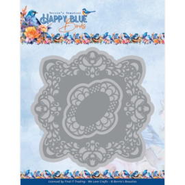 BBD10001 Dies - Berries Beauties - Happy Blue Birds - Happy Frame