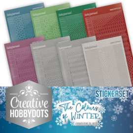 CHSTS007 Stickers bij Creative Hobbydots - The Colours of Winter - Jeanine's Art