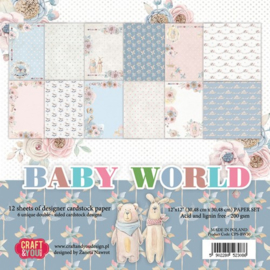 Paperpad 30.5 x 30.5cm - Baby World - Craft & You