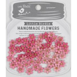 CR87258  Little Birdie - Natalia Paper Flowers - Rosy Note (60pkg)