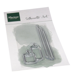 CS1146 - Silhouette Art - Candles