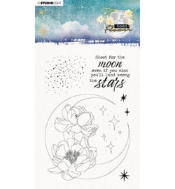 SL-MFL-STAMP132 - SL Clear Stamp Shoot for the Moon Moon Flower Collection nr.132