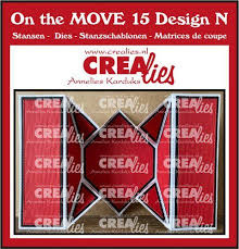 CLMOVE15 On The Move Stansen No. 15 Design N Fold Flat Box Card - Crealies