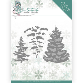 YCD10216 Snij- en embosmal  - Winter Time - Yvonne Creations