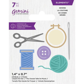Gemini - Elements - Mini snijmallen set - Sewing