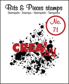 Bits & Pieces Clearstempel no. 71 - Crealies