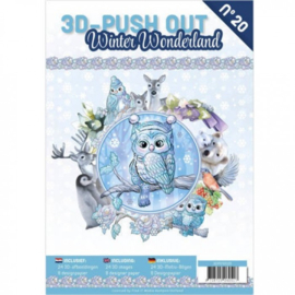 3DPO10020 3D Push Out book 20 - Winter Wonderland