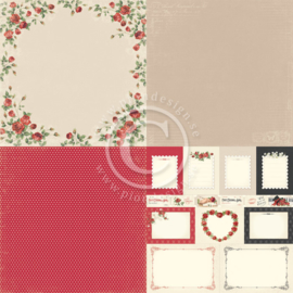 PD6905 Scrappapier - To My Valentine - Pion Design