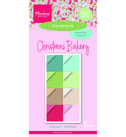 PK9196 - Christmas Bakery by Marleen - Cardstock 15x30cm