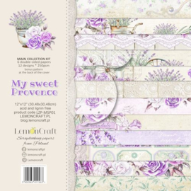 Papierbloc 30.5 x 30.5 - My Sweet Provence - Lemoncraft - PAKKETPOST!