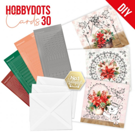 DODOPP030 Dot and Do Cards 30 - Berries Beauties - Poinsettia