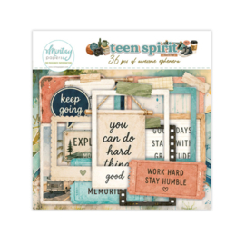 Paper Ephemera - Teen Spirit, 36 pcs