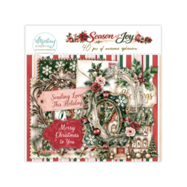 Paper Ephemera - Season of Joy, 40 pcs