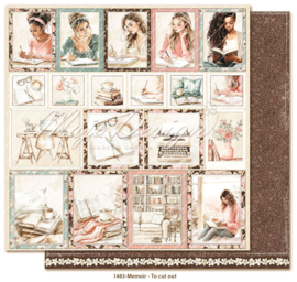 1483 Maja Design - Memoir - To-cut-out - PAKKETPOST!!!