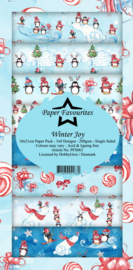 PFS063 Dixi Slimline PaperPack 10x21 cm Winter Joy