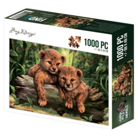ADPZ1001 Puzzel 1000 stukjes  - Wild Animals - Amy Design