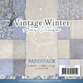 ADPP10019 Paperpad - Vintage Winter - Amy Design