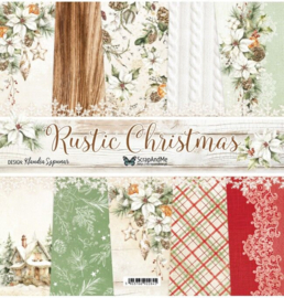 Scrap and Me - Rustic Christmas - Paperpad 30.5x30.5 cm - PAKKETPOST!!