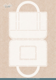 CDEST058 Stencil - Card Deco Essentials - Tulip Handbag - A4