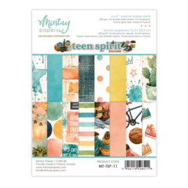 Paperpad 6 x 8 Add-On Paper Set - Teen Spirit