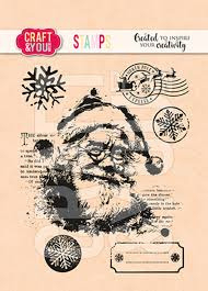 CS054 Santa Claus Stamps