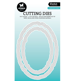 SL-ES-CD915 - Torn edge ovals Essentials nr.915