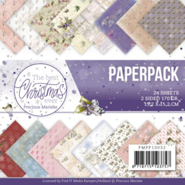 PMPP10032 Paperpad - The Best Christmas Ever - Marieke Design