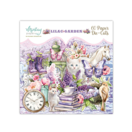 Paper diecuts 60 stuks -Lilac Garden