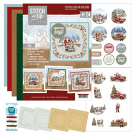 STDOOC10024 Stitch and Do on Colour 24 - Amy Design - Snowy Christmas
