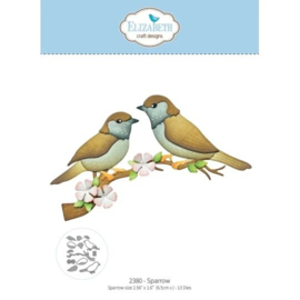 2380 Elizabeth Craft Design - Bloom Wildly - Dies - Sparrow