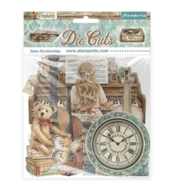 DFLDC136 - Stamperia Die-Cuts – Symphony