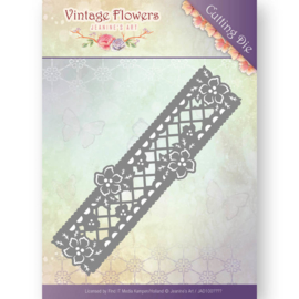 JAD10033 Snij- en embosmal - Vintage Flowers - Jenine's Art