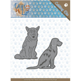 ADD10189 Snij- en embosmal - Dog's Life - Amy Design
