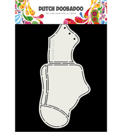 470.713.838 Dutch Card Art A5 Babyschoen - Dutch Doobadoo