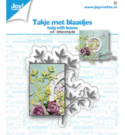 6002-1571 - Takjes met blaadjes - Joy Crafts