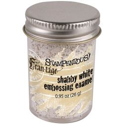 Frantage Shabby White Embossing Enamel - Stampendous