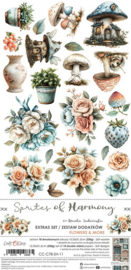 CC-C78-SH-11 Craft O Clock Extras Set Flowers 15x30 cm Sprites of Harmony