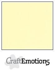 CraftEmotions linnenkarton 10 vel geel 27x13,5cm 250gr