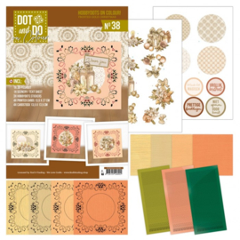 DODOOC10038 Hobbydots on Colour 38 - Frosted Gold Christmas