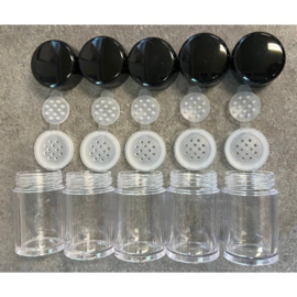 mshaker-JAR-5-pack Lindy's Stamp Gang Shaker Jars 2 oz - Empty (5pcs)