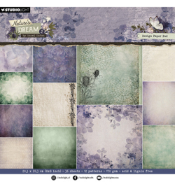 HE-ND-DPP236 - Background papers Nature's Dream 2 nr.236 20x20cm