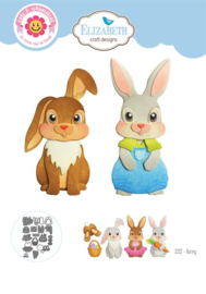 2222 Elizabeth Craft Design - Spring Awakening - Dies - Bunny