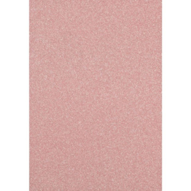 Glitter papier A4 5vellen 250gr Rose  5 vellen - Vaessen