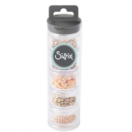 663865 Sizzix • Sequins & Beads Rose Gold - Pakketpost!