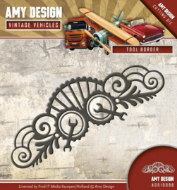 ADD10096 Snij- en embomal - Vintage Vehicles - Amy Design