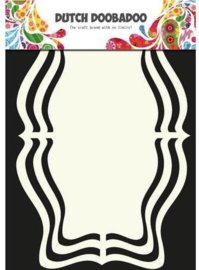 470.713.108 Dutch Doobadoo Dutch Shape Art A5 frames label Rococo 14.5x20 cm