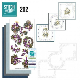 Stitch and Do 202 - Precious Marieke - Christmas Blues