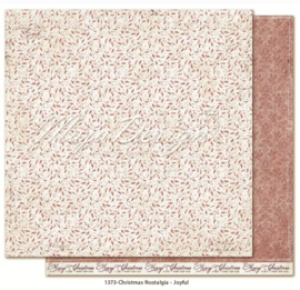 1373 Scrappapier Dubbelzijdig - Christmas Nostalgia - Maja Design - PAKKETPOST!