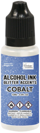 Alcohol ink - glitter accents - 12 ml - cobalt